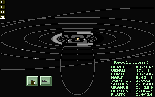 Geography-1 - The Solar System atari screenshot